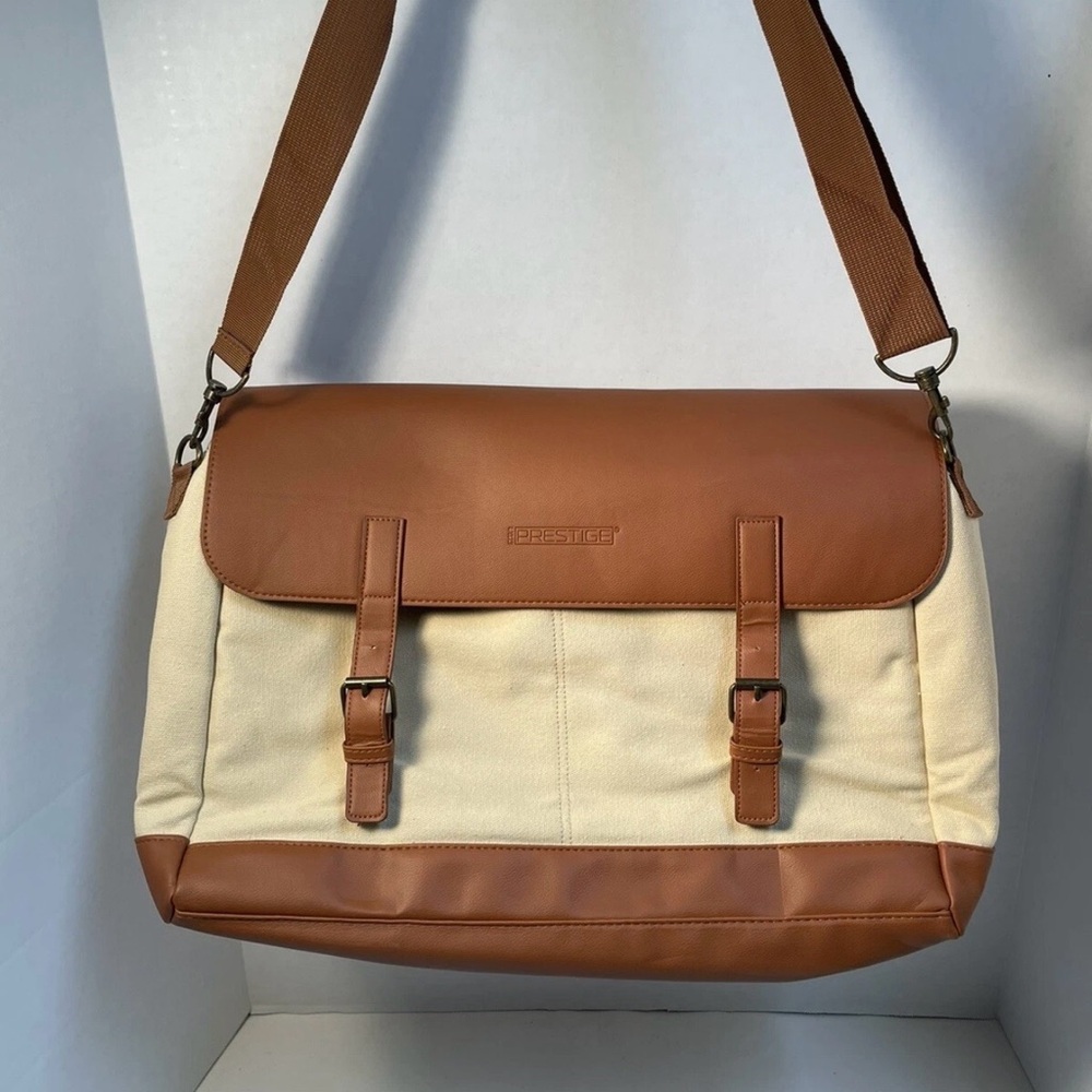 CRG Prestige Laptop/ Book Bag, Canvas